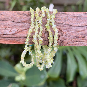 Peridot Chip Bracelet