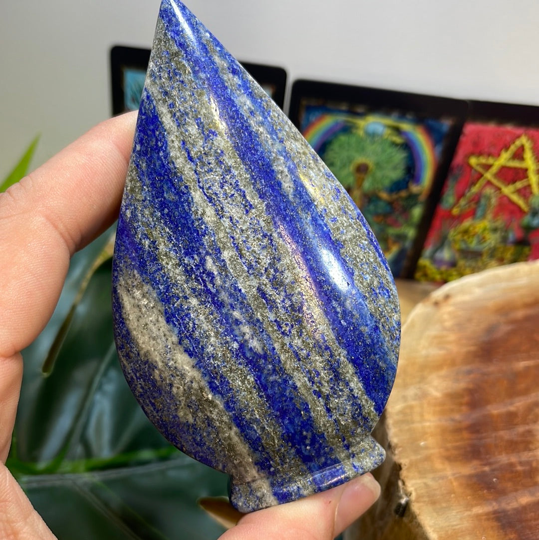 Lapis Lazuli Free Form Carving