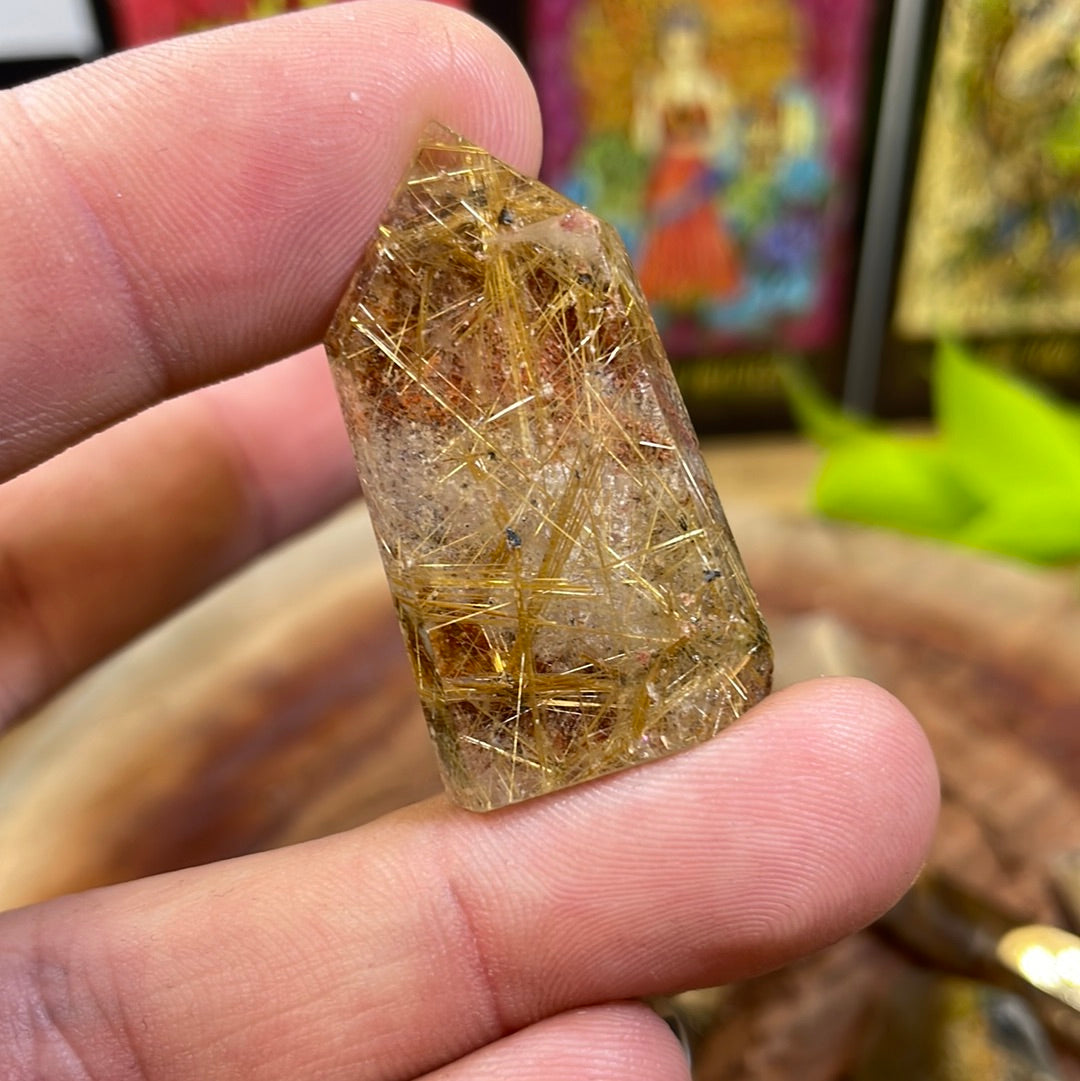 Rutilated Quartz (High Quality) Generator Point