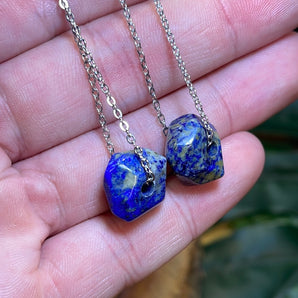 Lapis Lazuli Geometric Necklace