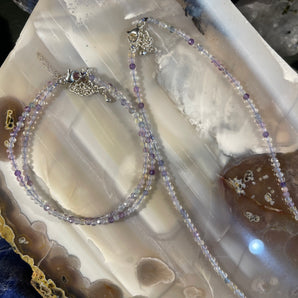 Fluorite Bead Necklace
