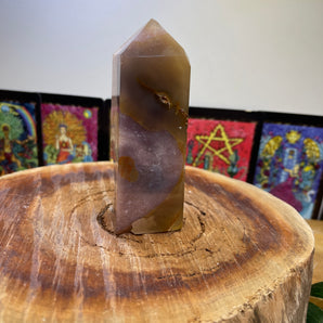 Blossom / Flower Agate Tower Point | 172g