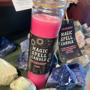 Magic Spell Candle | Friendship| Floral