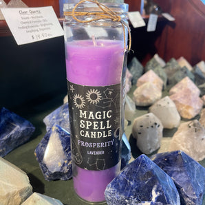 Magic Spell Candle | Prosperity | Lavender