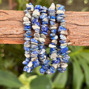 Lapis Lazuli Chip Bracelet
