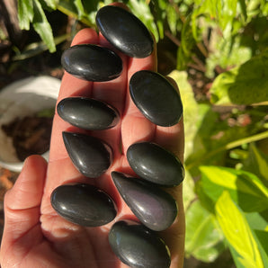 Rainbow Obsidian Cabochion