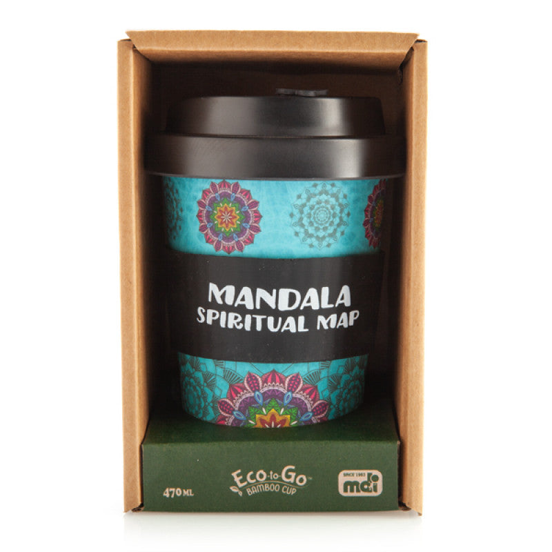 Mandala Eco-to-Go Bamboo Cup