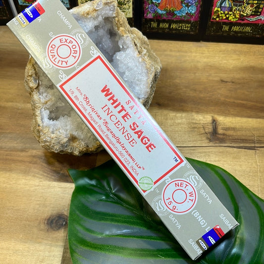 White Sage 15g Satya Incense