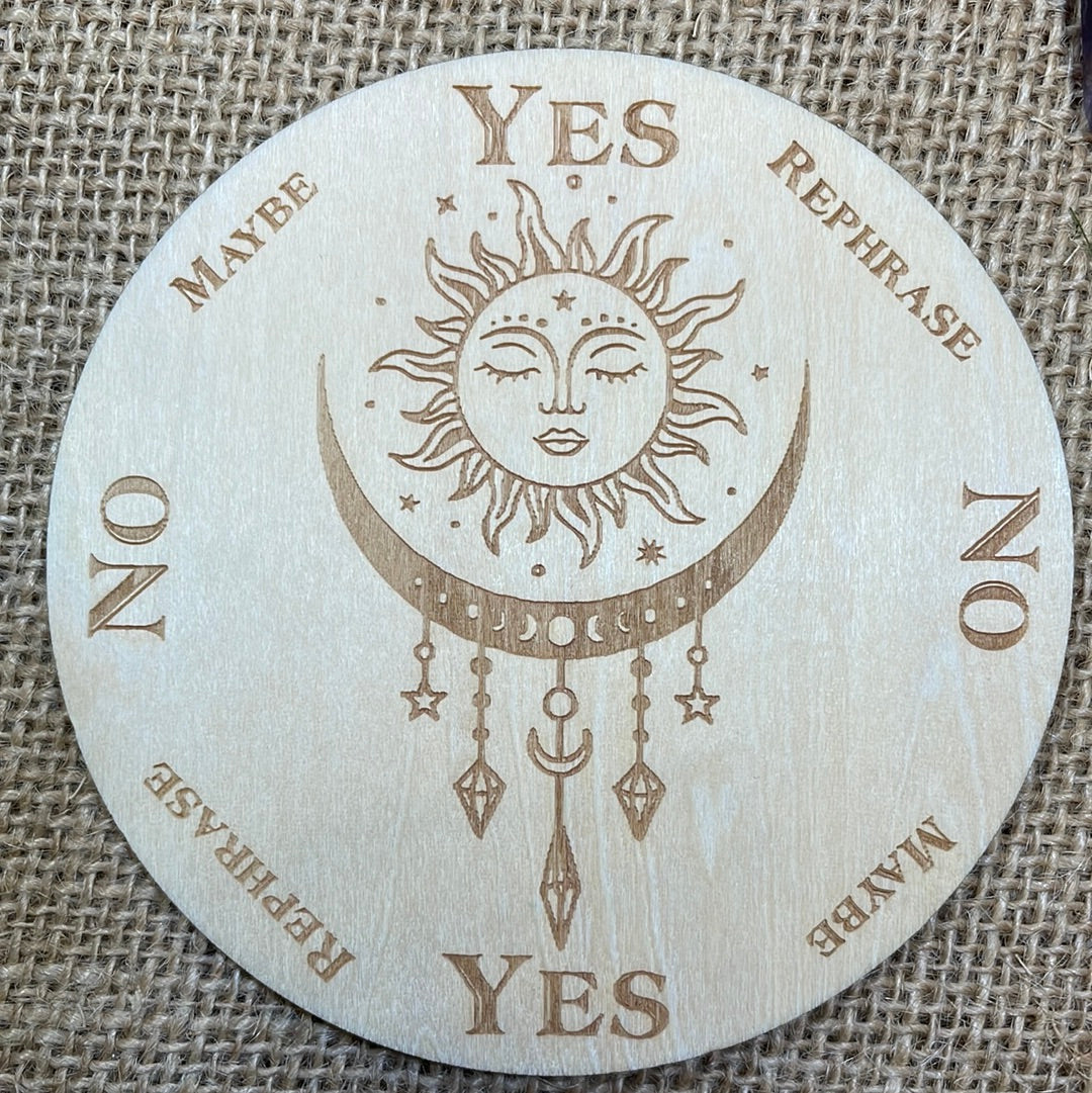 Sun Charm Pendulum Board