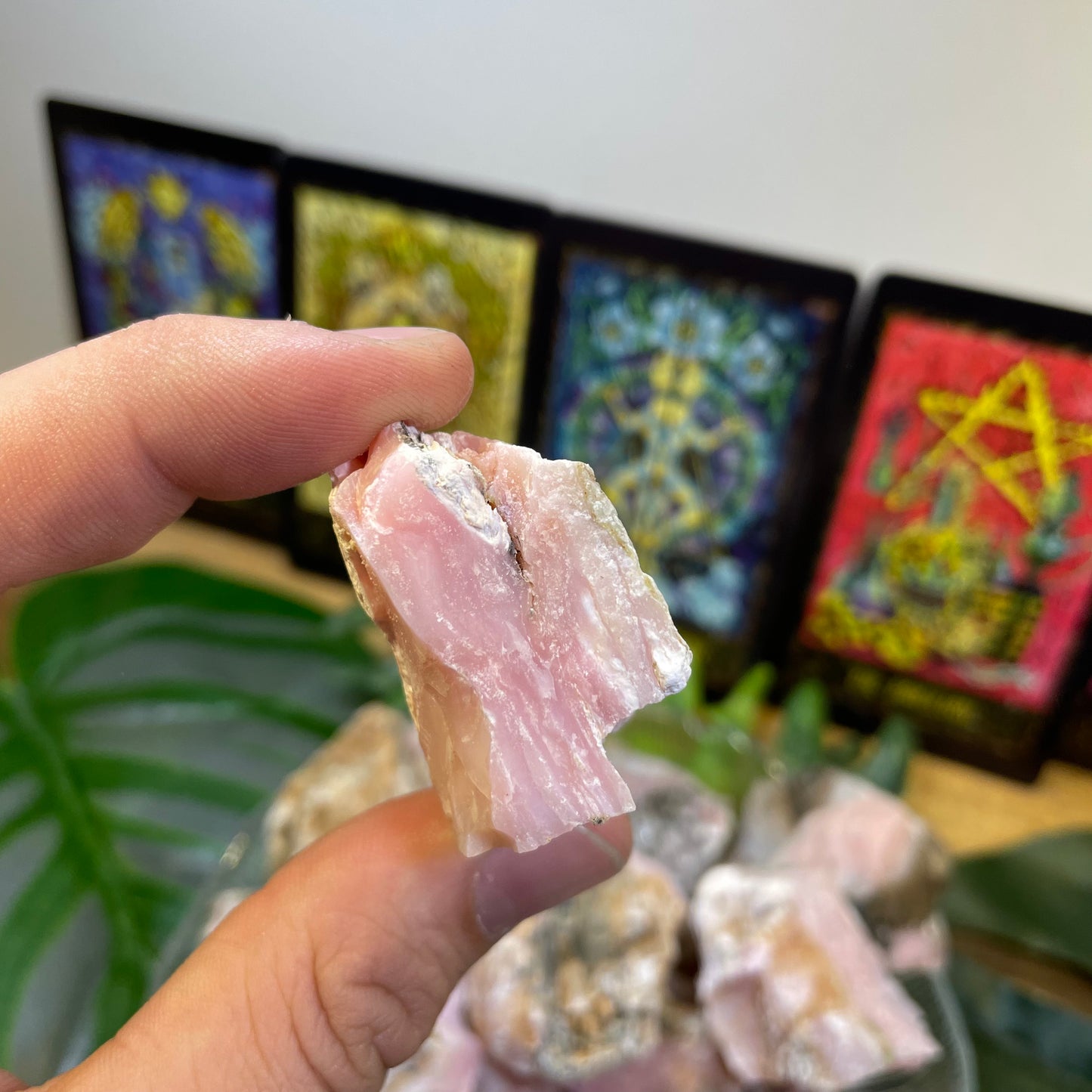 Pink Opal Rough Raw