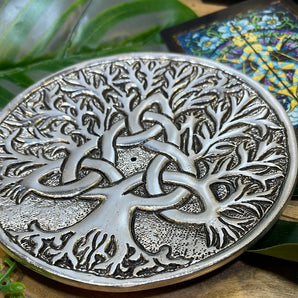 Incense Plate - Celtic Tree of Life