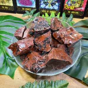 Mahogany Obsidian Rough Raw